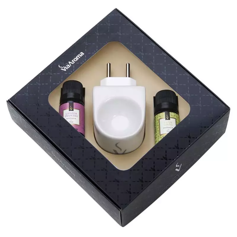 Via Aroma Aromat Kit Presente C/2 Essências