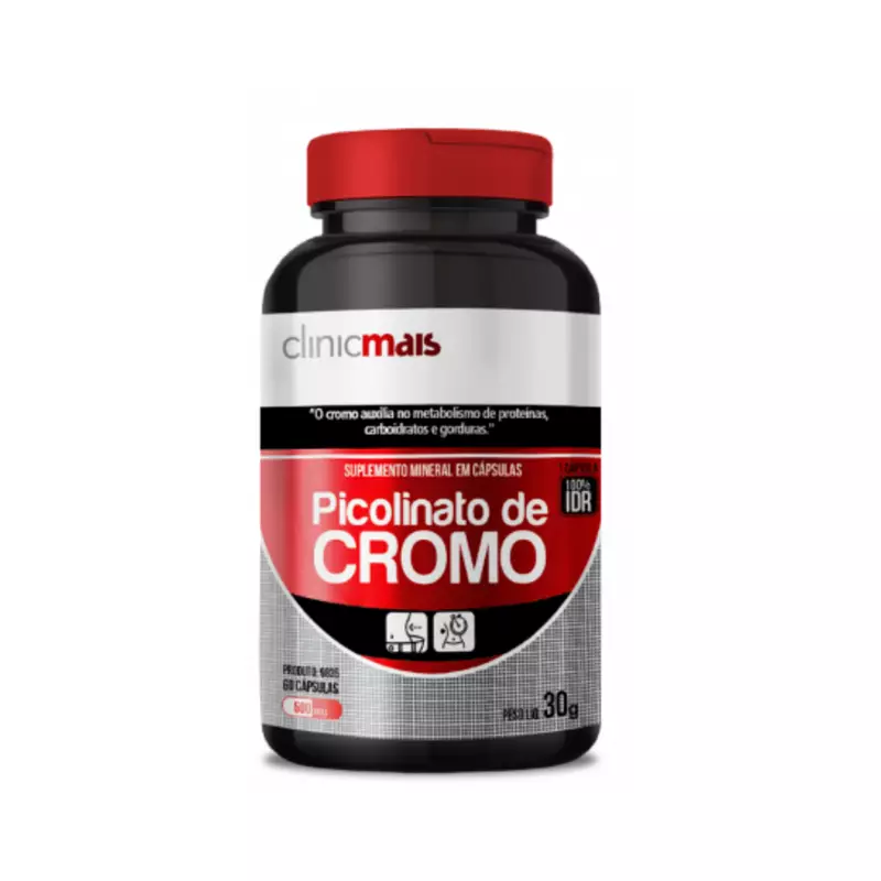 Picolinato de Cromo Clinicmais 60Cap
