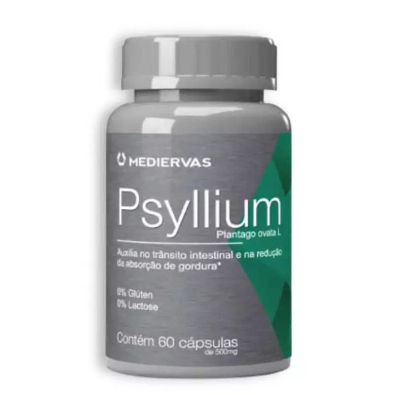 Psyllium 60 cápsulas Mediervas
