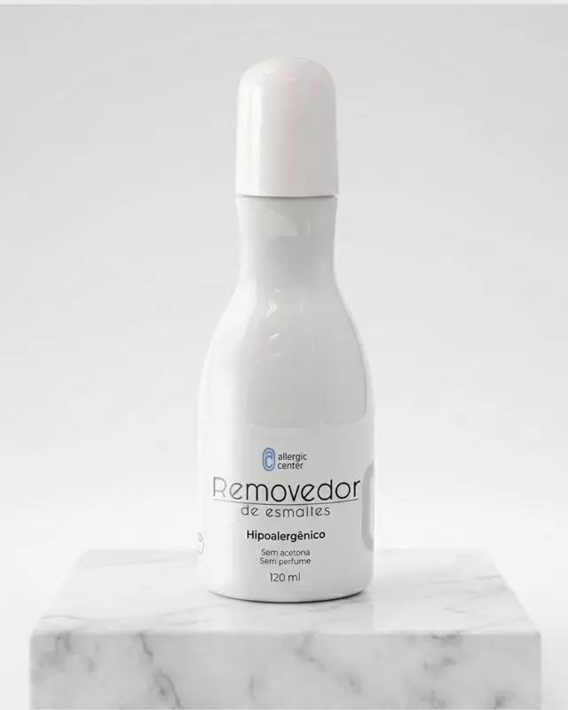 Removedor de Esmaltes Hipoalergênico Allergic Center